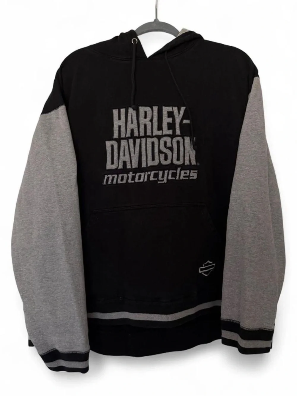 Vintage Harley Davidson Motorcycles embroidered hoodie sweatshirt size 3XL